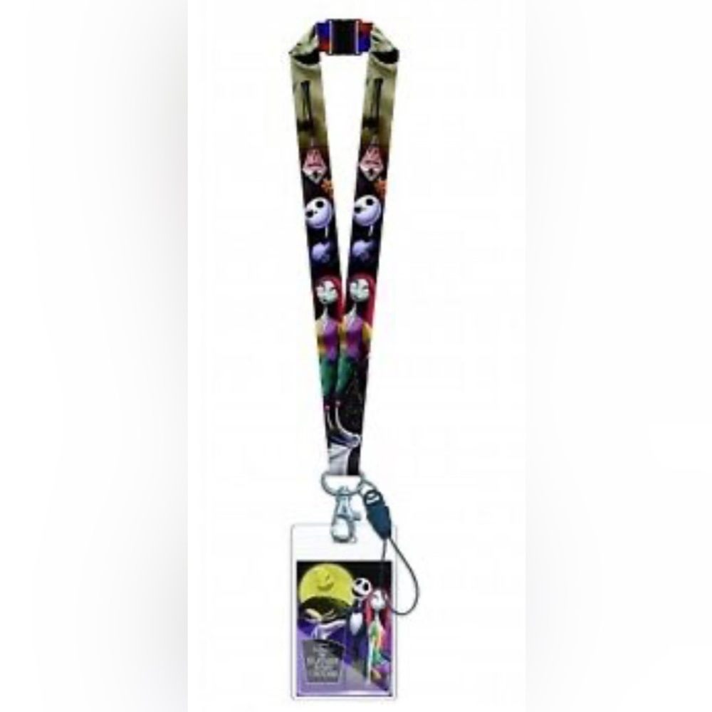 The Nightmare Before Christmas Jack Sally and The Mayor 18" Lanyard NEW UNUSED